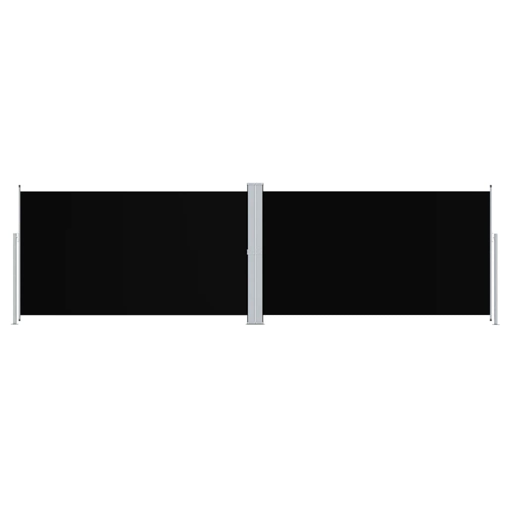 Copertină laterală retractabilă, negru, 180x600 cm - Lando