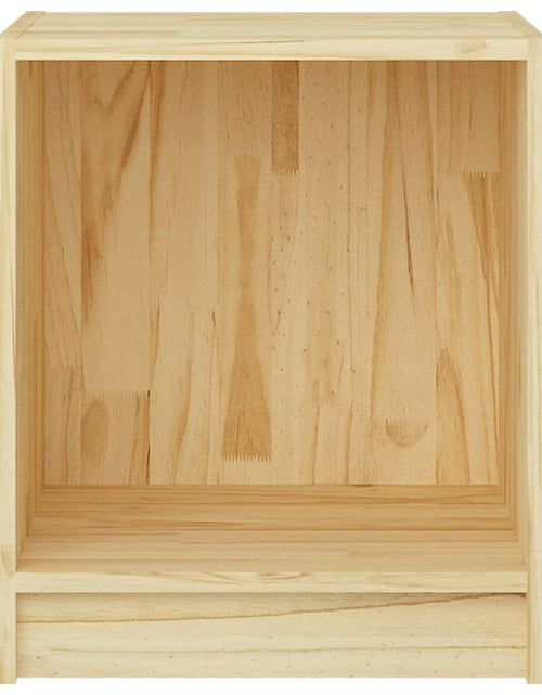 Încărcați imaginea în vizualizatorul Galerie, Noptiere, 2 buc., 35,5x33,5x41,5 cm, lemn masiv de pin - Lando
