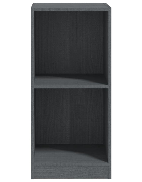 Încărcați imaginea în vizualizatorul Galerie, Dulap lateral, gri, 35,5x33,5x76 cm, lemn masiv de pin - Lando
