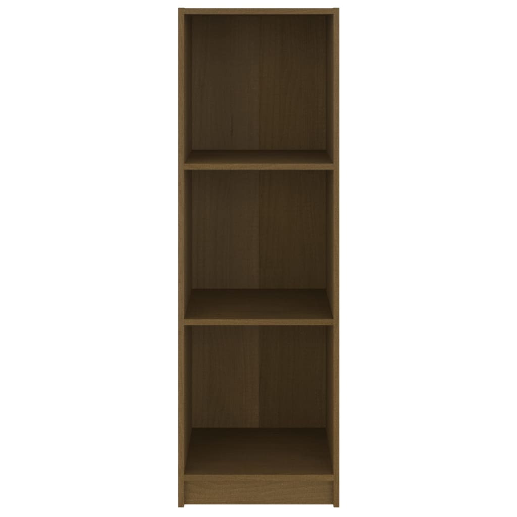 Bibliotecă/Separator cameră, maro miere, lemn masiv de pin Lando - Lando