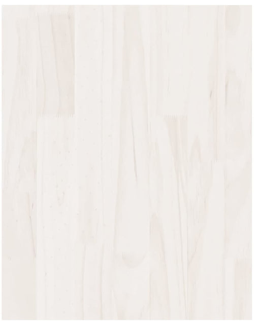 Încărcați imaginea în vizualizatorul Galerie, Comodă TV, alb, 70x33x42 cm, lemn masiv de pin Lando - Lando
