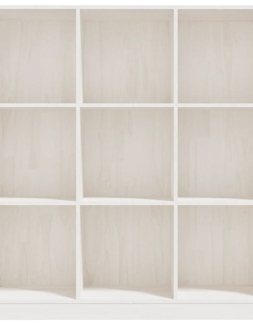 Загрузите изображение в средство просмотра галереи, Bibliotecă/Separator cameră alb 104x33,5x110 cm lemn masiv pin Lando - Lando
