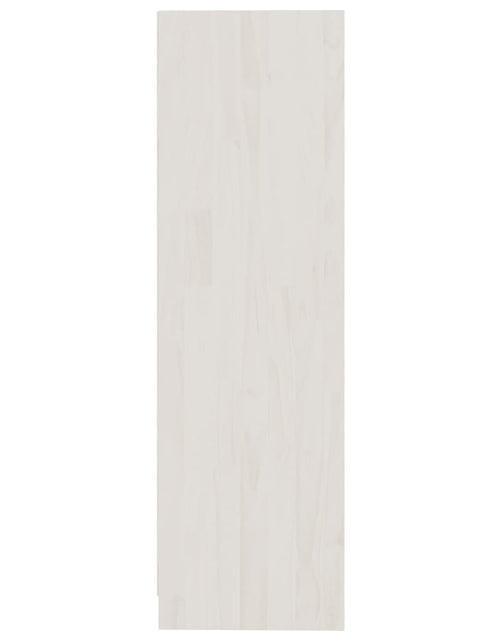 Încărcați imaginea în vizualizatorul Galerie, Bibliotecă/Separator cameră alb 104x33,5x110 cm lemn masiv pin Lando - Lando
