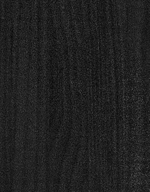 Загрузите изображение в средство просмотра галереи, Jardiniere de grădină 2 buc. negru 70x31x70 cm lemn masiv pin - Lando

