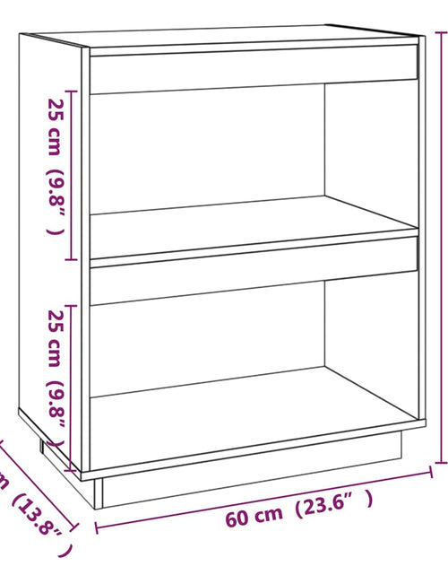 Încărcați imaginea în vizualizatorul Galerie, Bibliotecă, 60x35x71 cm, lemn masiv de pin Lando - Lando
