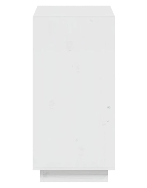 Încărcați imaginea în vizualizatorul Galerie, Bibliotecă, alb, 60x35x71 cm, lemn masiv de pin Lando - Lando
