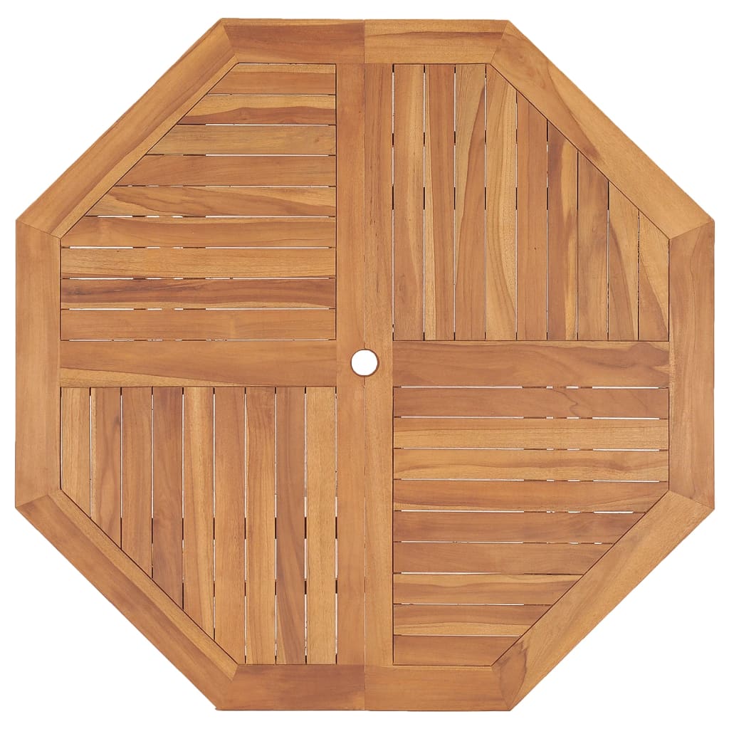 Masă de grădină, 110x110x75 cm, lemn masiv de tec - Lando