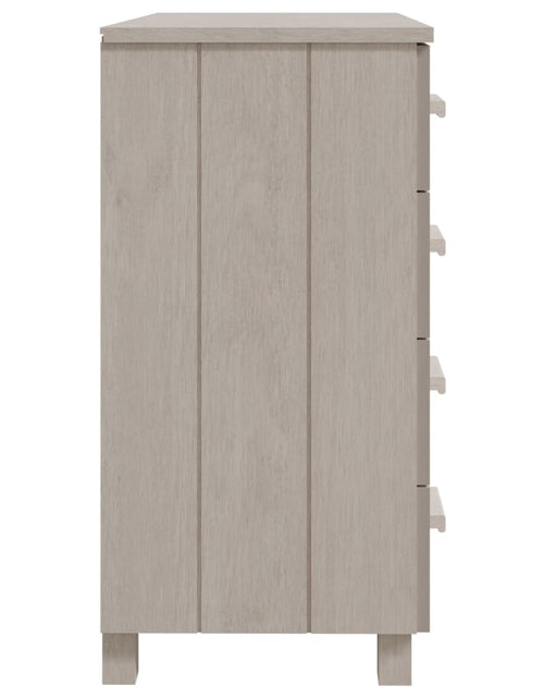 Загрузите изображение в средство просмотра галереи, Servantă „HAMAR”, alb, 79x40x80 cm, lemn masiv de pin Lando - Lando
