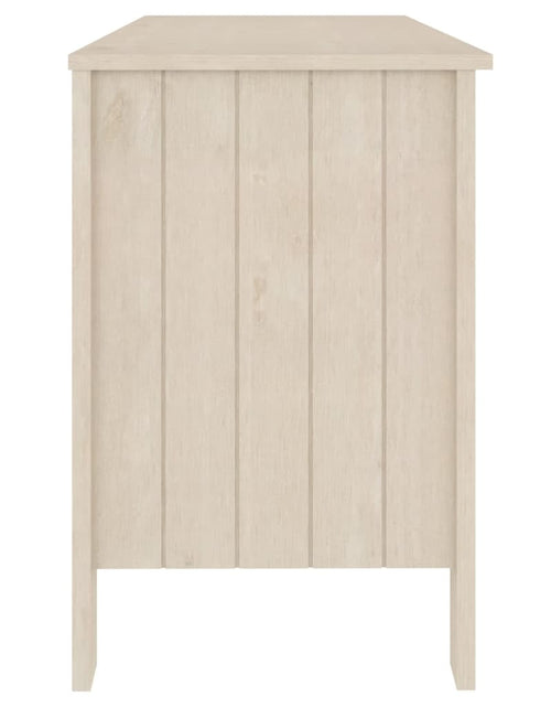Загрузите изображение в средство просмотра галереи, Birou „HAMAR”, maro miere, 113x50x75 cm, lemn masiv de pin - Lando
