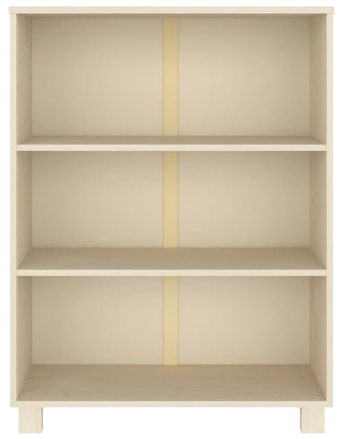 Загрузите изображение в средство просмотра галереи, Raft cărți „HAMAR”, maro miere, 85x35x112 cm, lemn masiv de pin Lando - Lando

