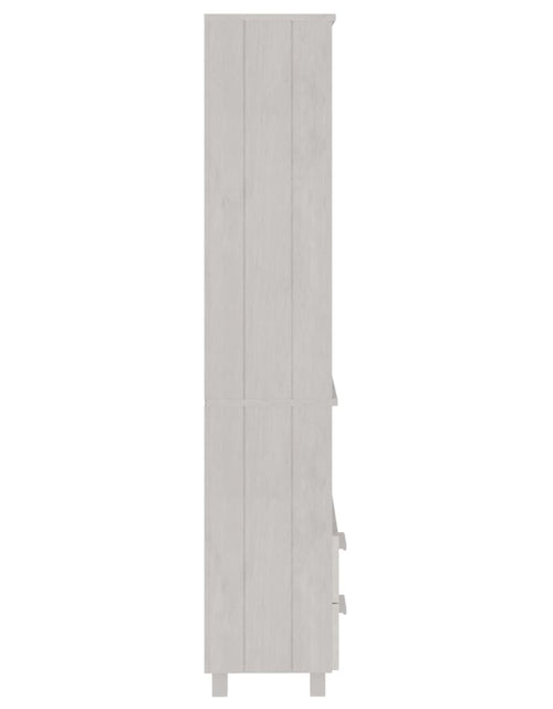 Загрузите изображение в средство просмотра галереи, Dulap înalt „HAMAR”, alb, 60x35x180 cm, lemn masiv de pin Lando - Lando
