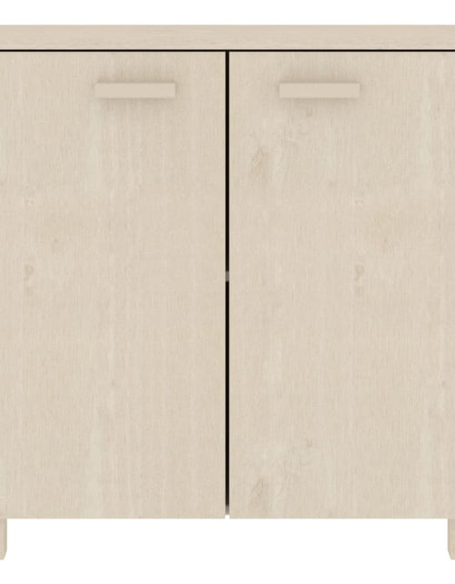 Încărcați imaginea în vizualizatorul Galerie, Servantă „HAMAR”, maro miere, 85x35x80 cm, lemn masiv de pin Lando - Lando
