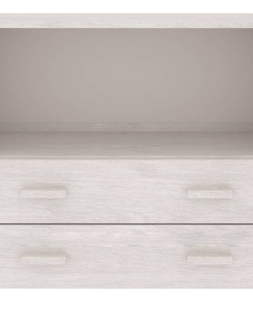 Загрузите изображение в средство просмотра галереи, Servantă „HAMAR”, alb, 85x35x80 cm, lemn masiv de pin Lando - Lando
