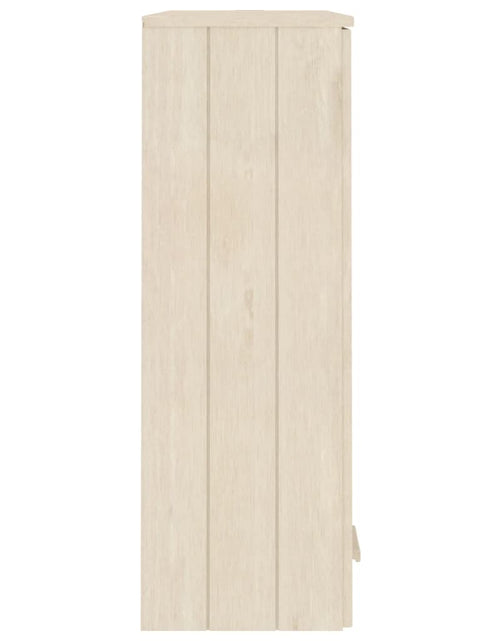 Încărcați imaginea în vizualizatorul Galerie, Raft sup. comodă „HAMAR” maro miere 85x35x100 cm lemn masiv pin Lando - Lando
