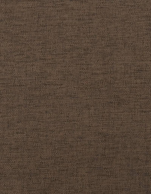 Încărcați imaginea în vizualizatorul Galerie, Taburet, maro, 60x60x35 cm, material textil Lando - Lando

