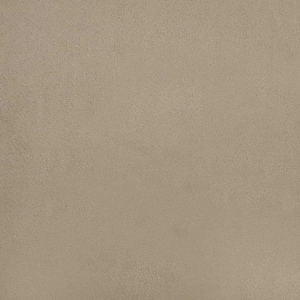 Taburet, gri deschis, 60x60x35 cm, microfibră Lando - Lando