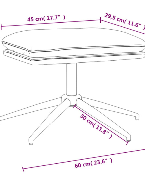 Загрузите изображение в средство просмотра галереи, Taburet, crem, 60x60x35 cm, microfibră Lando - Lando
