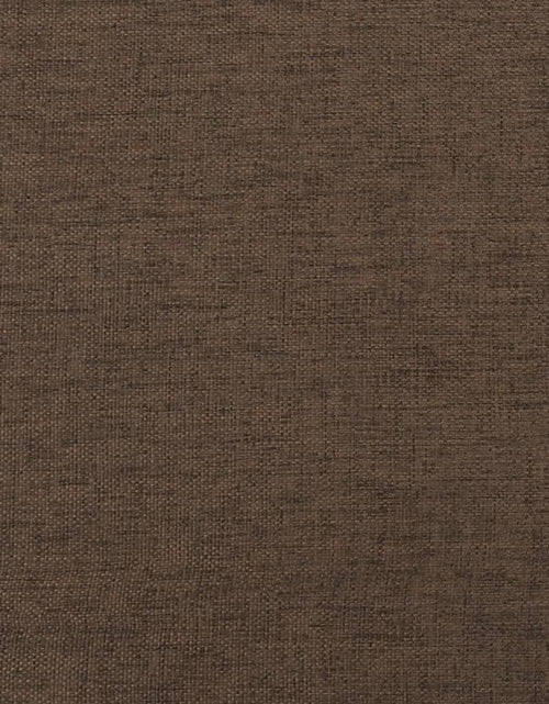 Încărcați imaginea în vizualizatorul Galerie, Taburet, maro, 60x60x36 cm, material textil Lando - Lando
