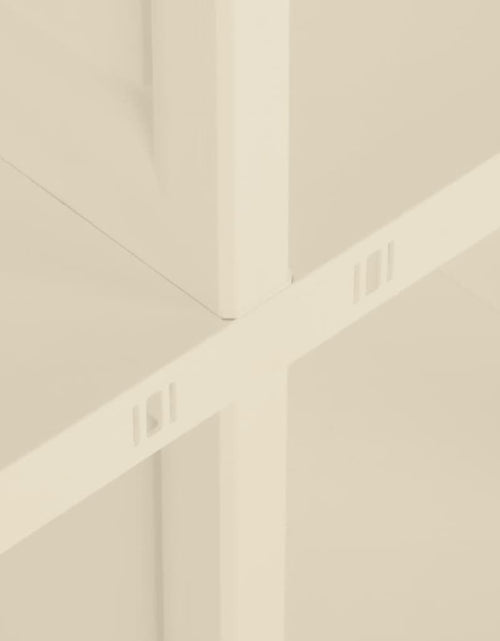 Încărcați imaginea în vizualizatorul Galerie, Dulap din plastic, 79x43x85,5 cm, alb angora, design de lemn - Lando
