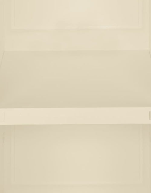 Загрузите изображение в средство просмотра галереи, Dulap din plastic, 40x43x85,5 cm, alb angora, design de lemn - Lando
