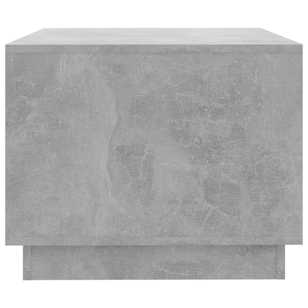 Măsuță de cafea, gri beton, 102,5x55x44 cm, PAL Lando - Lando