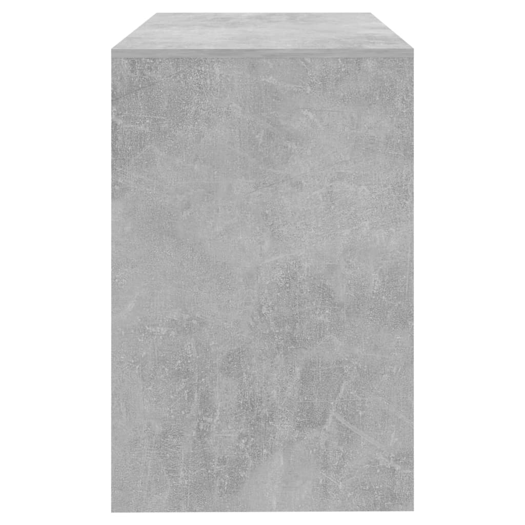 Birou, gri beton, 101 x 50 x 76,5 cm, PAL - Lando