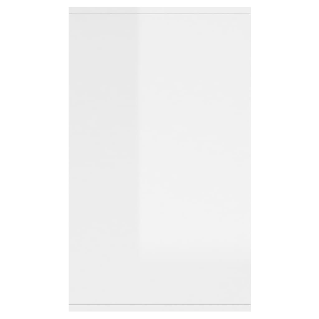 Servantă, alb extralucios, 135x41x75 cm, PAL Lando - Lando