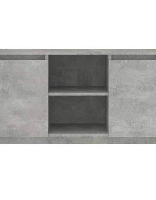 Încărcați imaginea în vizualizatorul Galerie, Comodă TV, gri beton, 102x37,5x52,5 cm, PAL Lando - Lando
