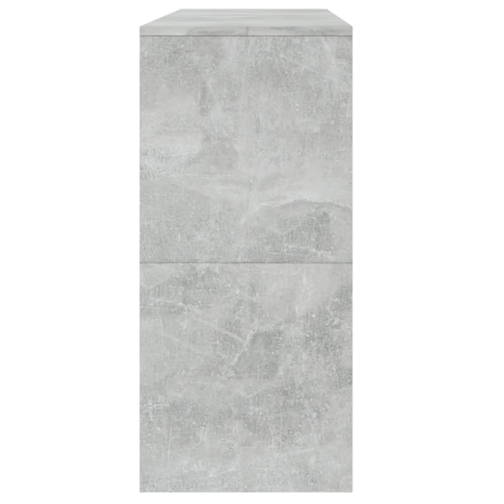 Masă consolă, gri beton, 100x35x76,5 cm, PAL Lando - Lando