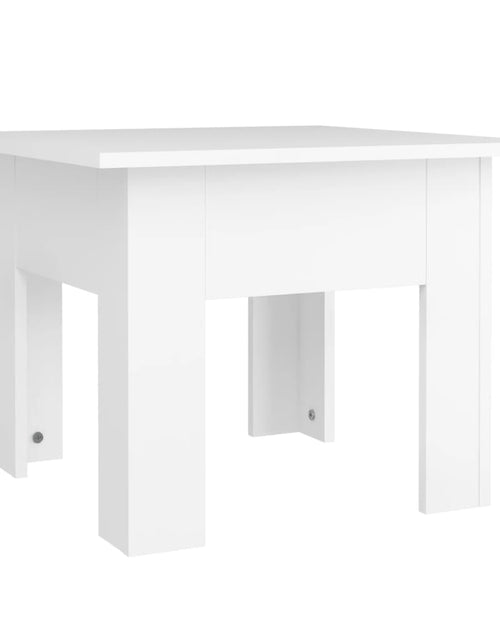 Încărcați imaginea în vizualizatorul Galerie, Măsuță de cafea, alb, 55x55x42 cm, PAL - Lando
