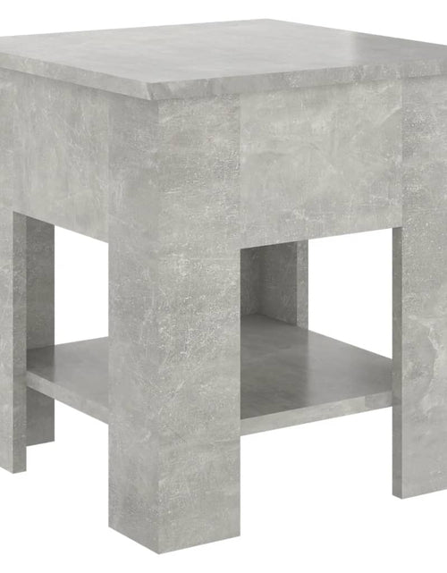 Încărcați imaginea în vizualizatorul Galerie, Măsuță de cafea, gri beton, 40x40x42 cm, lemn prelucrat - Lando
