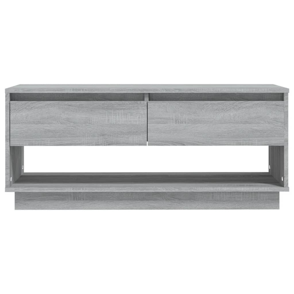 812973 TV Cabinet Grey Sonoma 102x41x44 cm Chipboard Lando - Lando