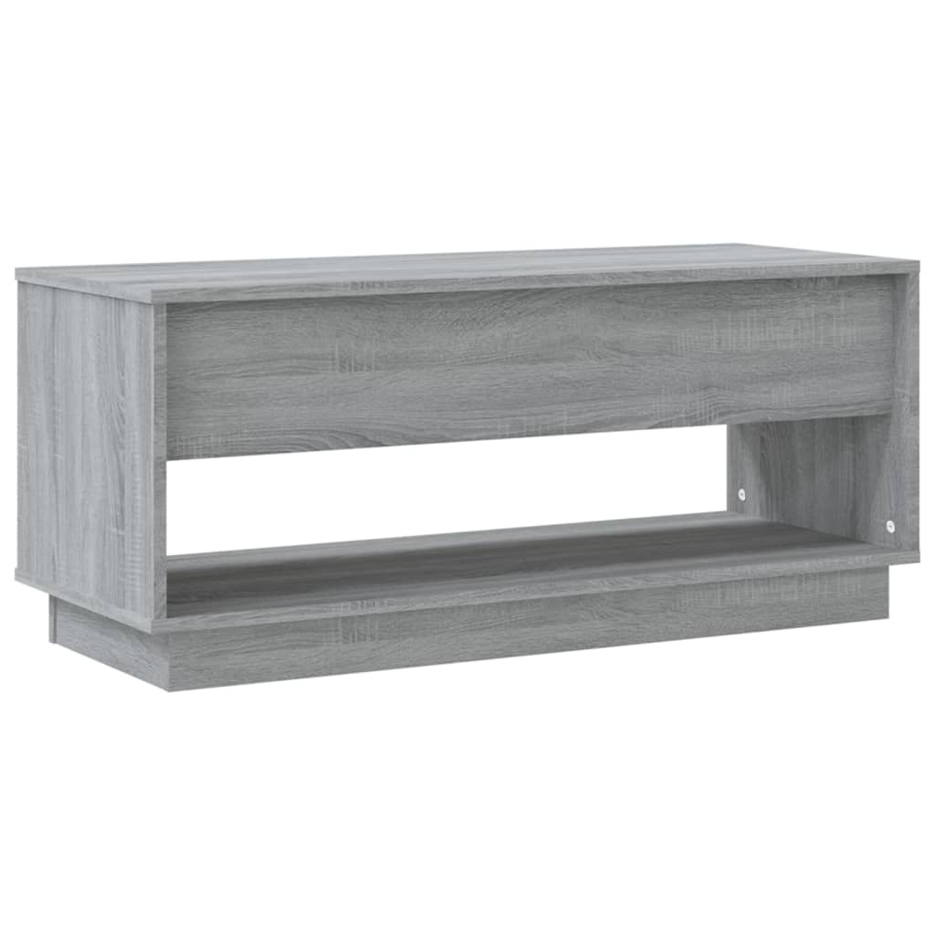 812973 TV Cabinet Grey Sonoma 102x41x44 cm Chipboard Lando - Lando