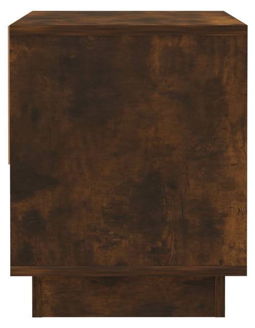 Încărcați imaginea în vizualizatorul Galerie, Noptieră, stejar afumat, 45x34x44 cm, PAL - Lando

