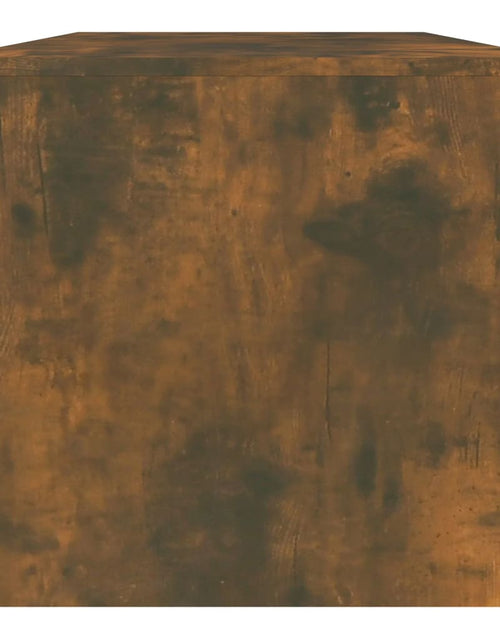 Încărcați imaginea în vizualizatorul Galerie, Măsuță de cafea, stejar fumuriu, 102x50x45 cm, lemn prelucrat Lando - Lando

