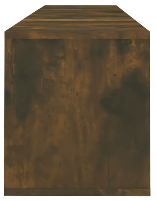 Încărcați imaginea în vizualizatorul Galerie, Comodă TV, stejar afumat, 120x30x40,5 cm, PAL Lando - Lando
