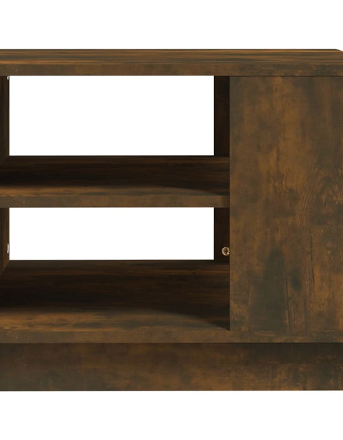 Загрузите изображение в средство просмотра галереи, Măsuță de cafea, stejar afumat, 55x55x43 cm, PAL Lando - Lando
