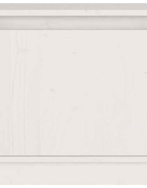 Încărcați imaginea în vizualizatorul Galerie, Noptiere, alb, 2 buc., 40x30x40 cm, lemn masiv de pin - Lando
