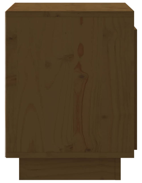 Încărcați imaginea în vizualizatorul Galerie, Noptiere, 2 buc, maro miere, 40x30x40 cm, lemn masiv de pin - Lando
