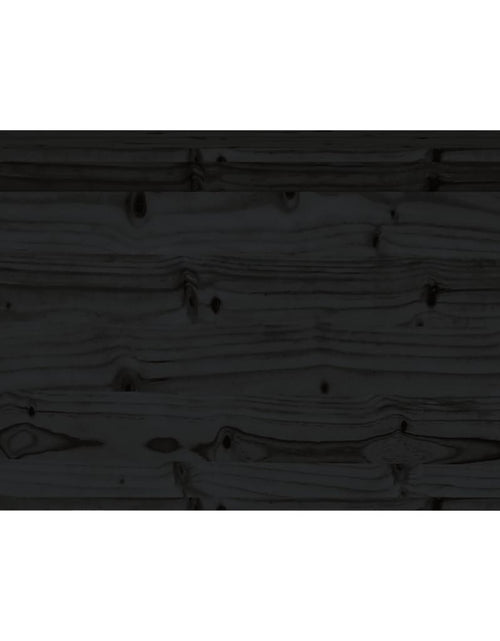 Încărcați imaginea în vizualizatorul Galerie, Dulap de perete, negru, 60x30x35 cm, lemn masiv de pin Lando - Lando
