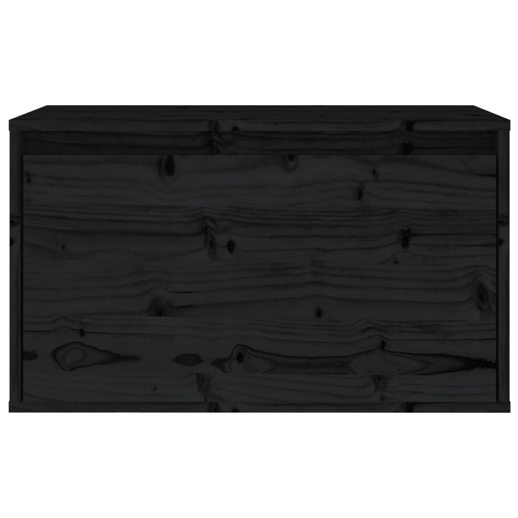 Dulap de perete, negru, 60x30x35 cm, lemn masiv de pin Lando - Lando