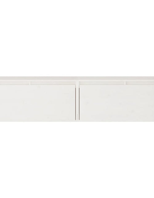 Загрузите изображение в средство просмотра галереи, Dulapuri de perete 2 buc. alb, 80x30x35 cm, lemn masiv de pin Lando - Lando
