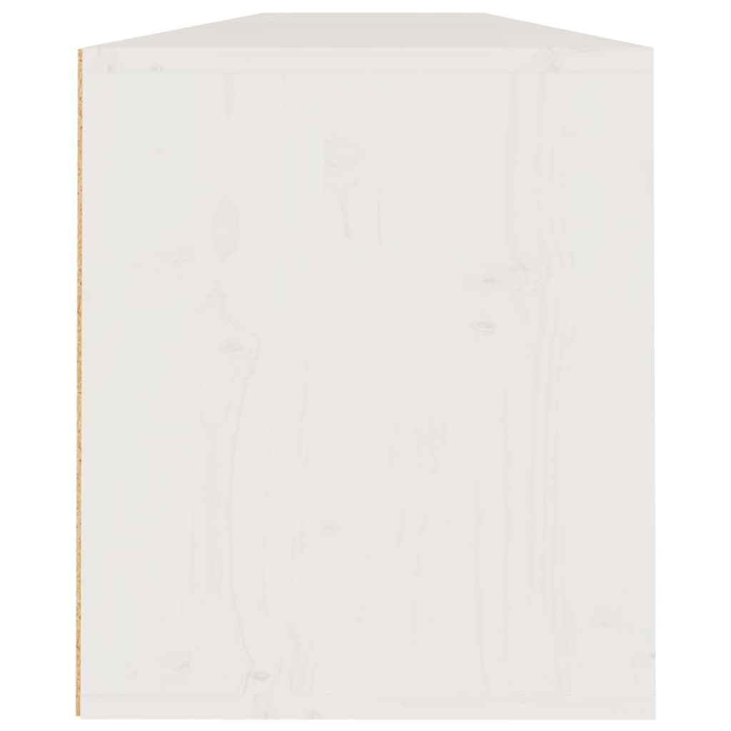 Dulapuri de perete 2 buc., alb, 100x30x35 cm, lemn masiv de pin Lando - Lando