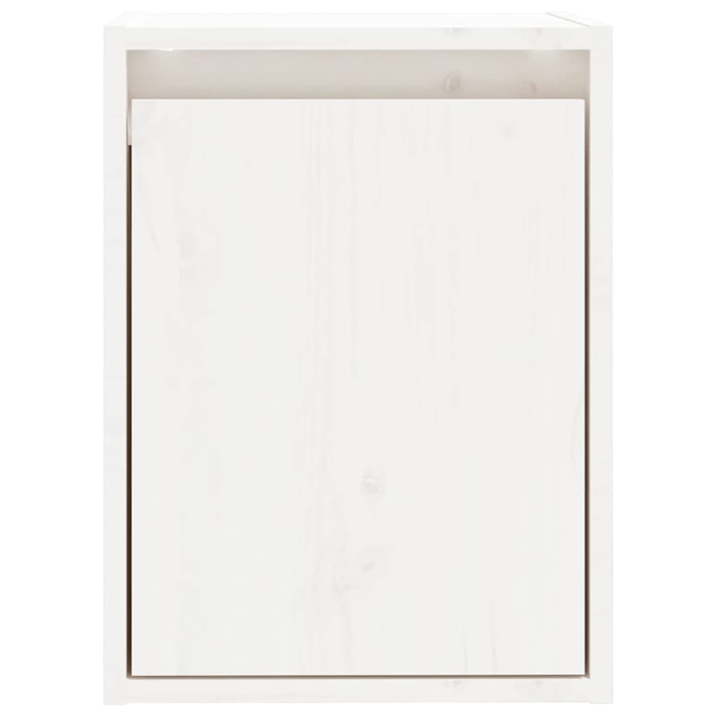 Dulap de perete, alb, 30x30x40 cm, lemn masiv de pin Lando - Lando