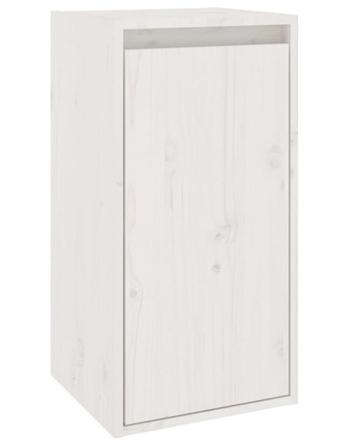 Загрузите изображение в средство просмотра галереи, Dulap de perete, alb, 30x30x60 cm, lemn masiv de pin Lando - Lando

