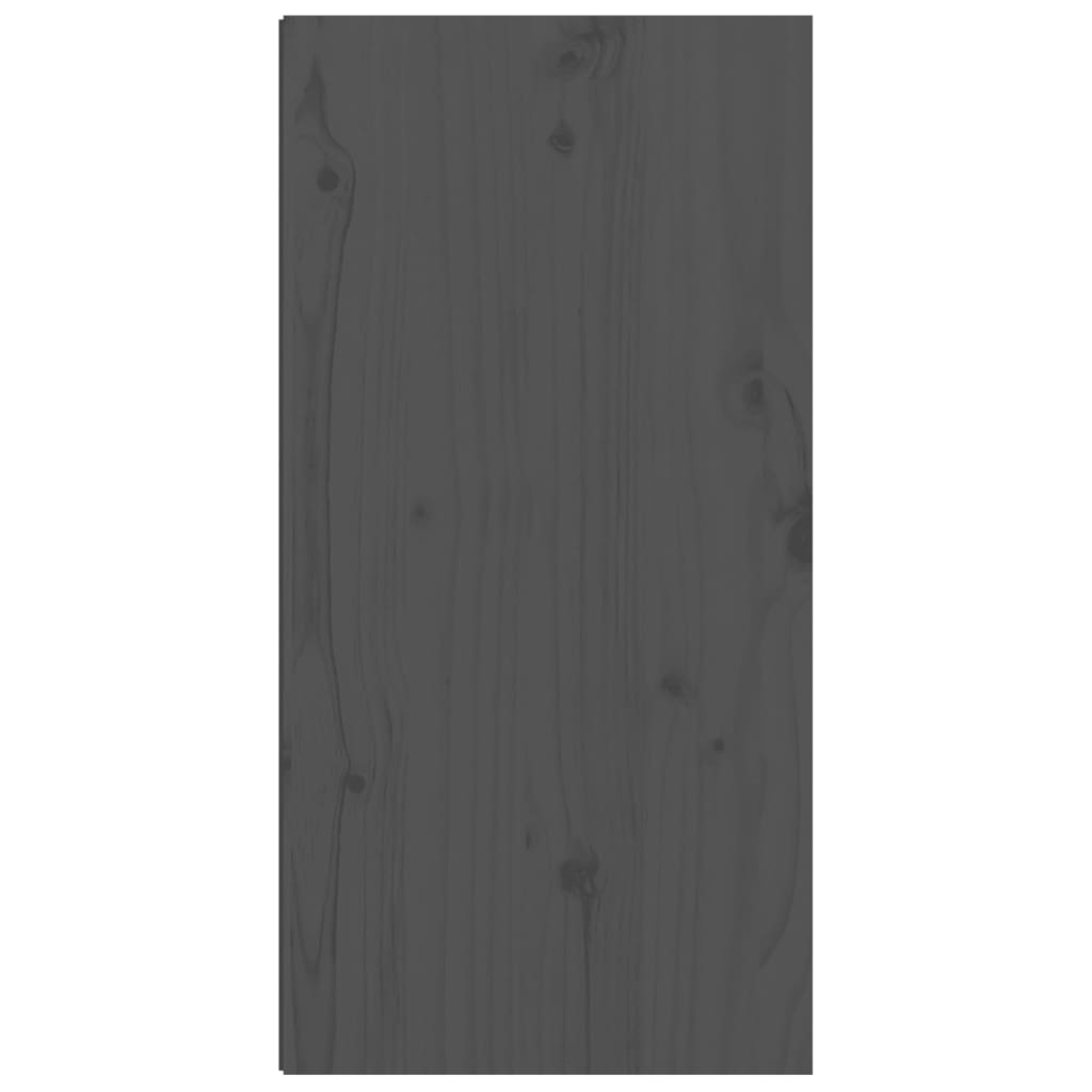 Dulapuri de perete, 2 buc., gri, 30x30x60 cm, lemn masiv pin Lando - Lando
