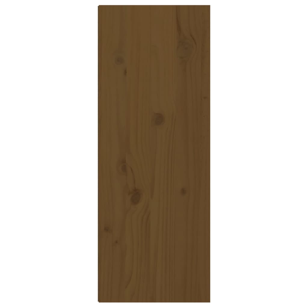 Dulapuri de perete 2 buc. maro miere 30x30x80 cm lemn de pin Lando - Lando