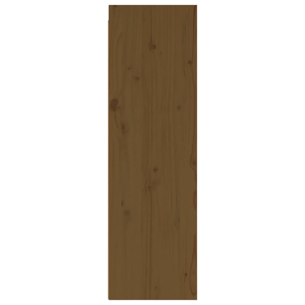 Dulap de perete, maro miere, 30x30x100 cm, lemn masiv de pin Lando - Lando