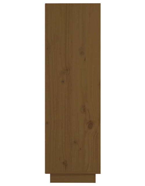 Încărcați imaginea în vizualizatorul Galerie, Dulap înalt, maro miere, 37x34x110 cm, lemn masiv de pin Lando - Lando
