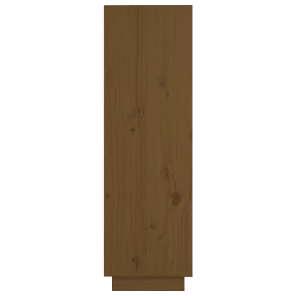 Dulap înalt, maro miere, 37x34x110 cm, lemn masiv de pin Lando - Lando